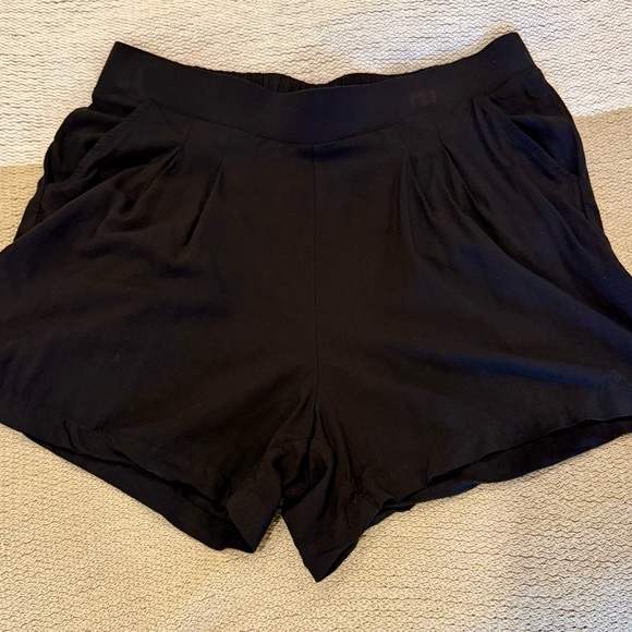 torrid Pants - Torrid High Waist Black Shorts
